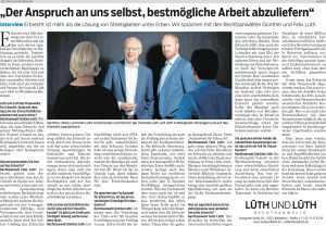 Interview mit Günther & Felix Lüth